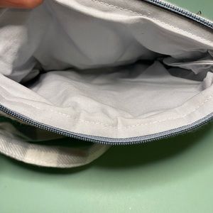 plaid hand made wristlet with star brooch